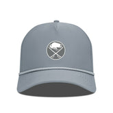 Buffalo Sabres Levelwear Gordon Slate & Snow Rope Adjustable Hat - Gray - NHL