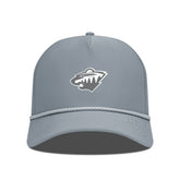 Minnesota Wild Levelwear Gordon Slate & Snow Rope Adjustable Hat - Gray - NHL