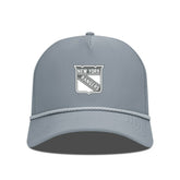 New York Rangers Levelwear Gordon Slate & Snow Rope Adjustable Hat - Gray - NHL