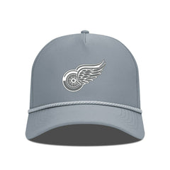 Detroit Red Wings Levelwear Gordon Slate & Snow Rope Adjustable Hat - Gray - NHL