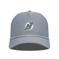 New Jersey Devils Levelwear Gordon Slate & Snow Rope Adjustable Hat - Gray - NHL