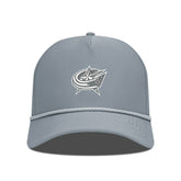 Columbus Blue Jackets Levelwear Gordon Slate & Snow Rope Adjustable Hat - Gray - NHL