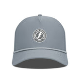 Tampa Bay Lightning Levelwear Gordon Slate & Snow Rope Adjustable Hat - Gray - NHL