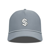 Seattle Kraken Levelwear Gordon Slate & Snow Rope Adjustable Hat - Gray - NHL