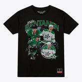 Mikko Rantanen Dallas Stars Mitchell & Ness Player Collage T-Shirt - Black - NHL