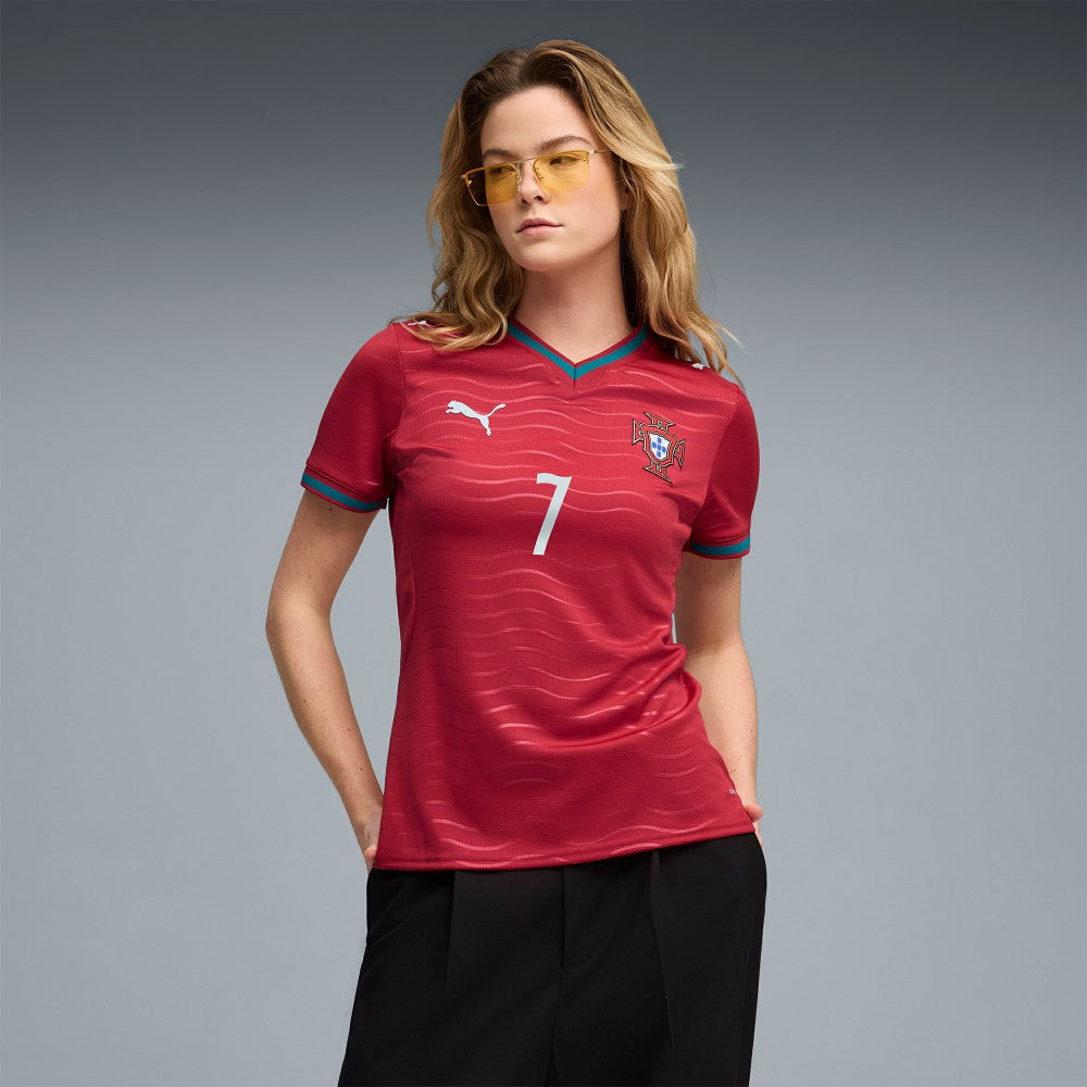 Cristiano Ronaldo Portugal National Team Women's 2026 Home Replica Jersey Red | Puma discount