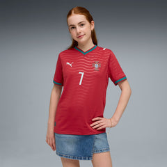 Cristiano Ronaldo Portugal National Team Youth 2026 Home Replica Jersey Red | Puma Sale