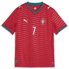 Cristiano Ronaldo Portugal National Team Youth 2026 Home Replica Jersey Red | Puma Sale