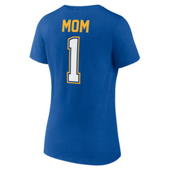 Buffalo Sabres Women's Mother's Day V-Neck T-Shirt - Royal - NHL