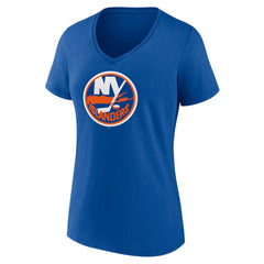 New York Islanders Women's Mother's Day V-Neck T-Shirt - Royal - NHL
