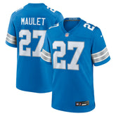 Arthur Maulet Detroit Lions Team Game Jersey Blue | Nike for Sale