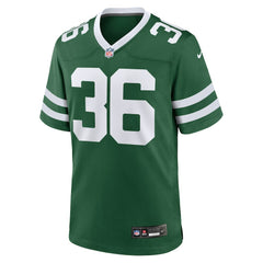 Khalil Herbert New York Jets Team Game Jersey Legacy Green | Nike for Sale