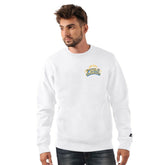 Los Angeles Chargers Starter Classic Puro Crew Neck Sweatshirt White | NFL