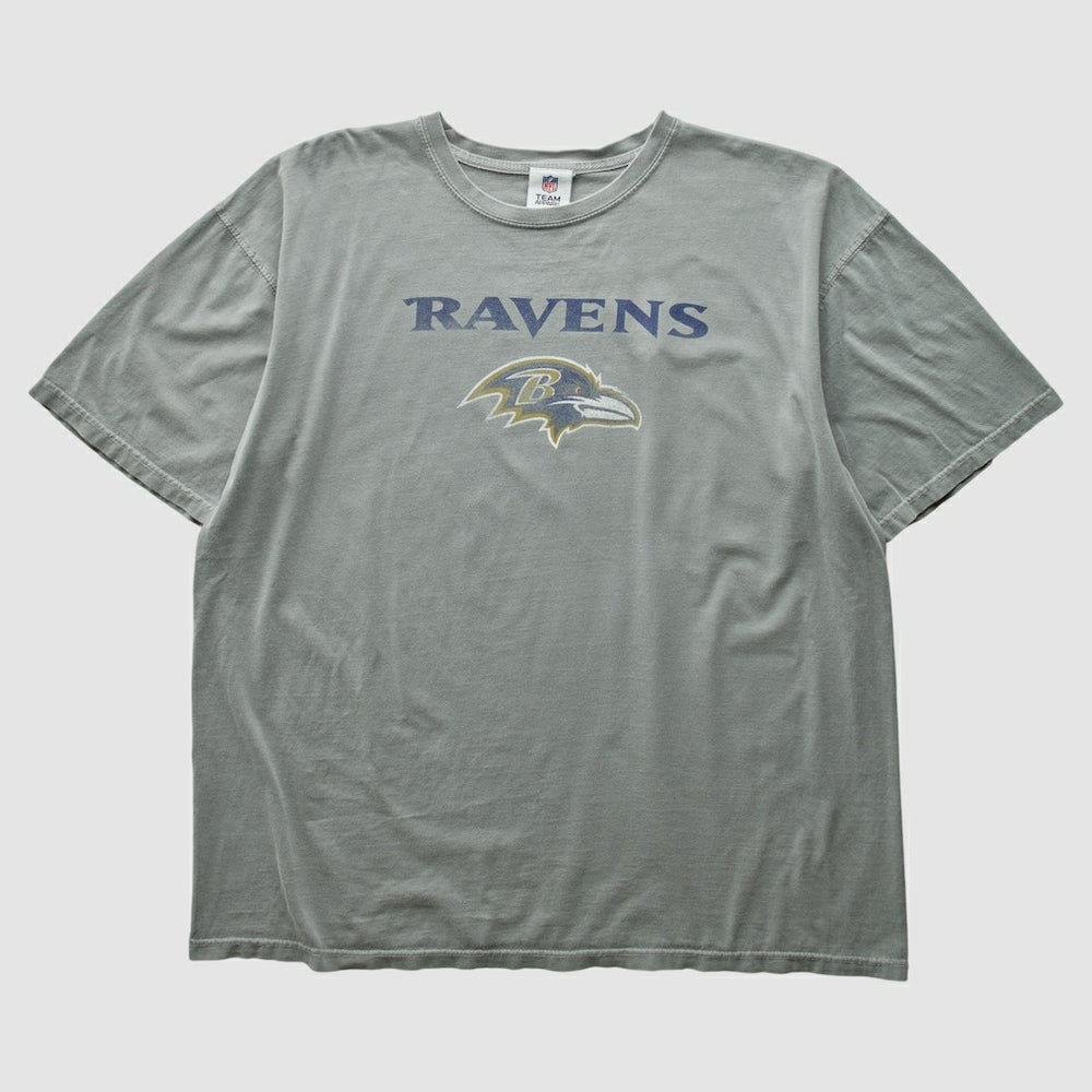 Baltimore Ravens NFL 2010s T-Shirt Gray Vintage | Fanatics