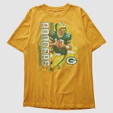 Green Bay Packers NFL 2010s T-Shirt Yellow Vintage | Fanatics