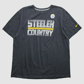 Pittsburgh Steelers 2010s T-Shirt Black Vintage | Fanatics