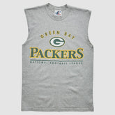 Green Bay Packers Logo Athletic 2000s Tank Heather Gray Vintage | Fanatics