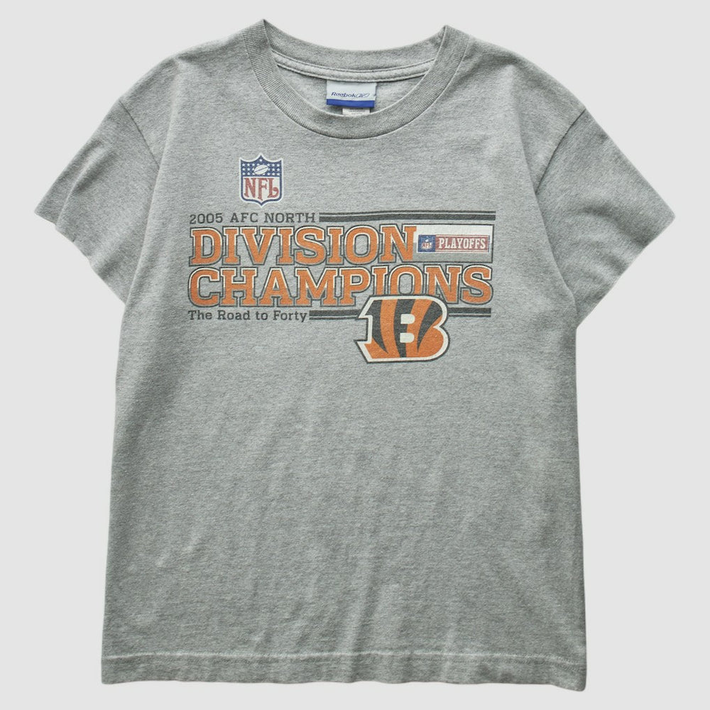 Cincinnati Bengals Reebok 2005 T-Shirt Gray Vintage | Fanatics