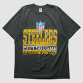 Pittsburgh Steelers Russell 1995 T-Shirt Black Vintage | Fanatics
