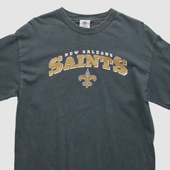 New Orleans Saints NFL 2000s Long Sleeve T-Shirt Black Vintage | Fanatics