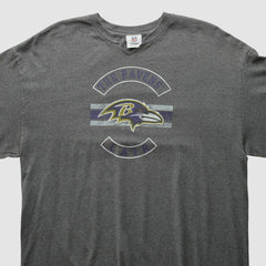 Baltimore Ravens NFL 2010s Long Sleeve T-Shirt Dark Heather Gray Vintage | Fanatics