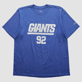 New York Giants Reebok 2000s T-Shirt Blue Vintage | Fanatics