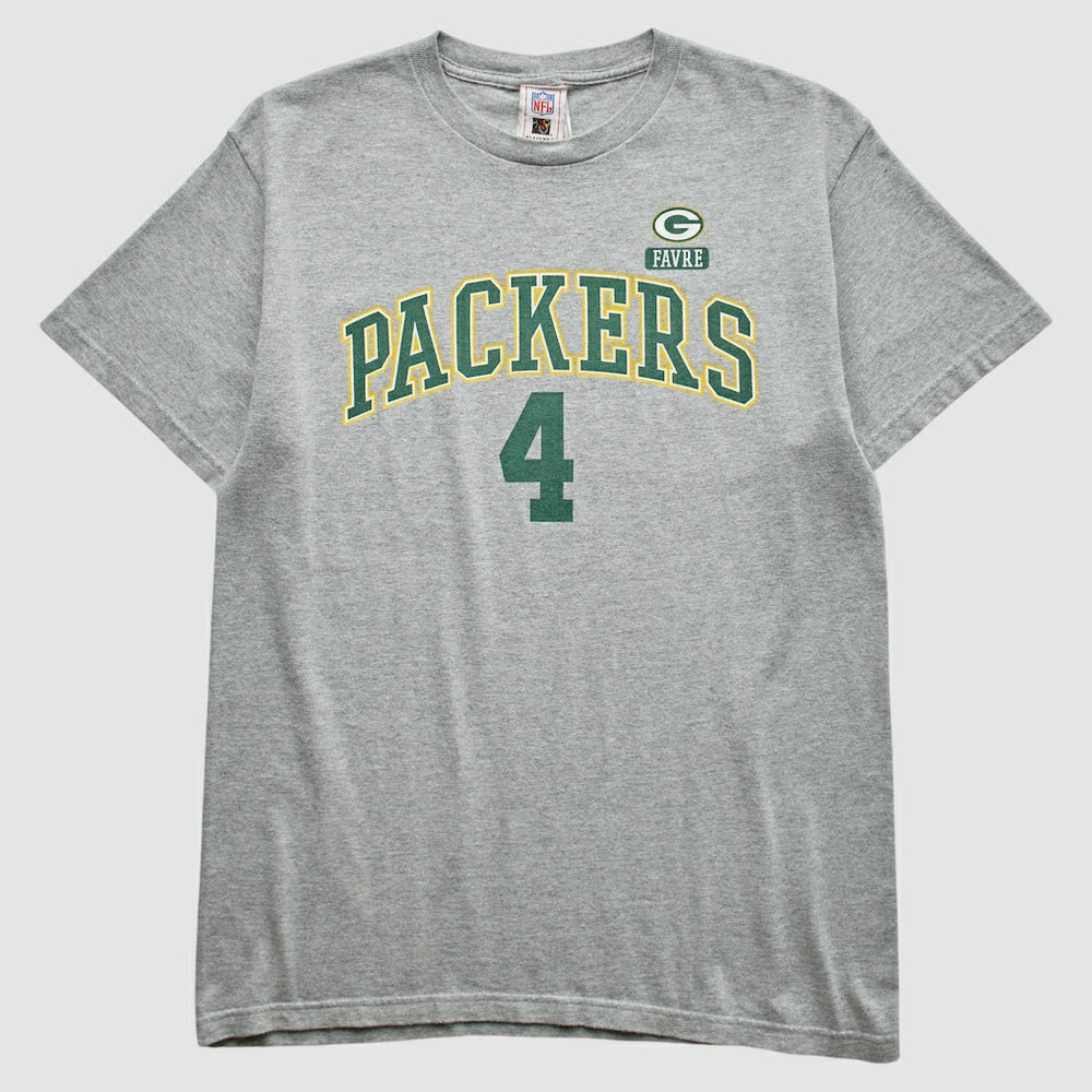 Green Bay Packers NFL 2000s T-Shirt Heather Gray Vintage | Fanatics