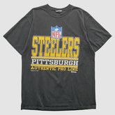 Pittsburgh Steelers Russell 1995 Pullover T-Shirt Black Vintage | Fanatics