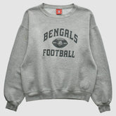 Cincinnati Bengals NFL 2000s Pullover Sweatshirt Heather Gray Vintage | Fanatics