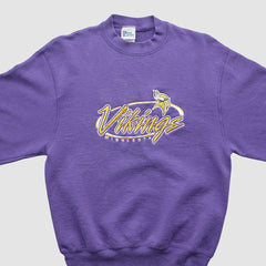 Minnesota Vikings Pro Player 90s Pullover Sweatshirt Purple Vintage | Fanatics