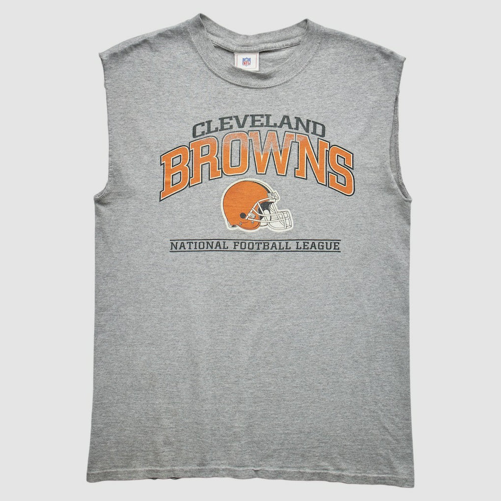 Cleveland Browns 2000s Tank Heather Gray Vintage | Fanatics