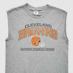 Cleveland Browns 2000s Tank Heather Gray Vintage | Fanatics