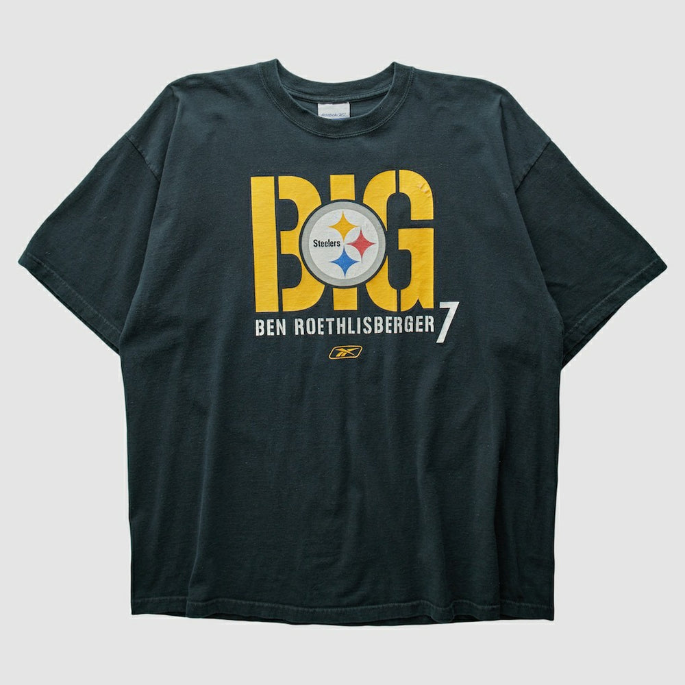 Pittsburgh Steelers Reebok 2000s T-Shirt Black Vintage | Fanatics