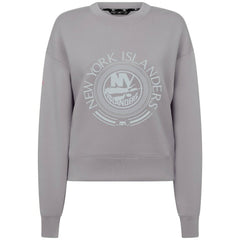 New York Islanders Levelwear Women's Slate & Snow Sponge Tri-Blend Sweatshirt - Gray - NHL