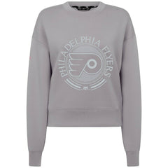 Philadelphia Flyers Levelwear Women's Slate & Snow Sponge Tri-Blend Sweatshirt - Gray - NHL