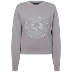 Colorado Avalanche Levelwear Women's Slate & Snow Sponge Tri-Blend Sweatshirt - Gray - NHL