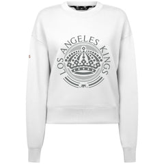 Los Angeles Kings Levelwear Women's Slate & Snow Sponge Tri-Blend Sweatshirt - White - NHL