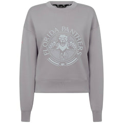 Florida Panthers Levelwear Women's Slate & Snow Sponge Tri-Blend Sweatshirt - Gray - NHL