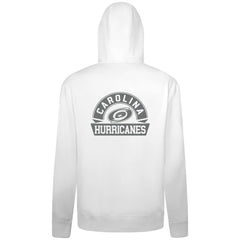 Carolina Hurricanes Levelwear Podium Chenille Logo Full-Zip Hoodie - White - NHL