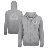 San Jose Sharks Levelwear Podium Chenille Logo Full-Zip Hoodie - Gray - NHL