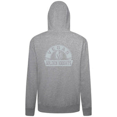 Vegas Golden Knights Levelwear Podium Chenille Logo Full-Zip Hoodie - Gray - NHL