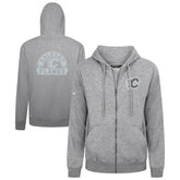 Calgary Flames Levelwear Podium Banner Arch Full-Zip Hoodie - Gray - NHL