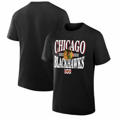 Chicago Blackhawks Fanatics Legacy T-Shirt - Black - NHL