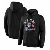 New York Rangers Fanatics Legacy Hoodie - Black - NHL