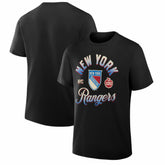 New York Rangers Fanatics Legacy T-Shirt - Black - NHL