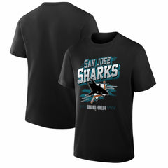 San Jose Sharks Fanatics Legacy T-Shirt - Black - NHL