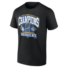 Los Angeles Dodgers 2025 World Series Champions Custom Name & Number T-Shirt - MLB