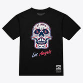 Los Angeles Angels Mitchell & Ness Women's Sugar Skull Boxy T-Shirt - MLB