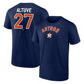Jose Altuve Houston Astros Winning Streak Name & Number T-Shirt - MLB
