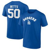Mookie Betts Los Angeles Dodgers Winning Streak Name & Number T-Shirt - MLB